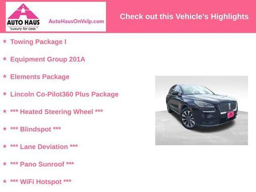 2021 Lincoln Corsair Reserve