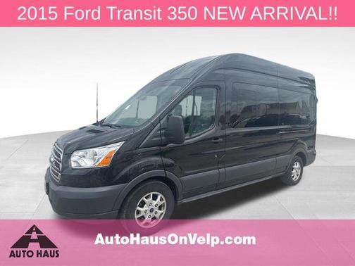Tuxedo Black Metallic 2015 Ford Transit-350 XLT