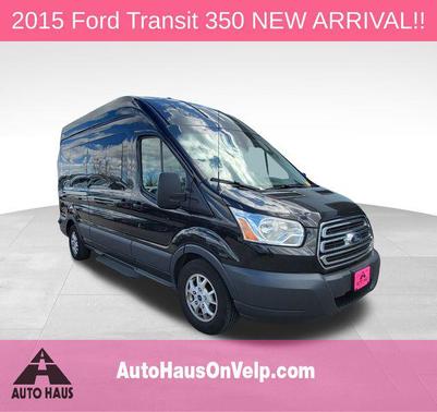 Tuxedo Black Metallic 2015 Ford Transit-350 XLT