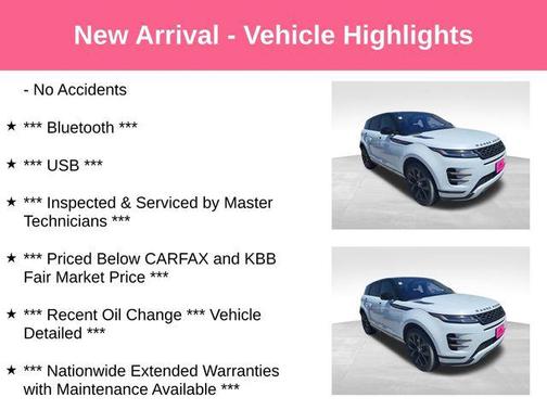 Fuji White 2020 Land Rover Range Rover Evoque R-Dynamic SE