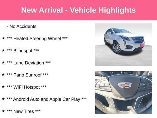 Crystal White Tricoat 2019 Cadillac XT5 Luxury