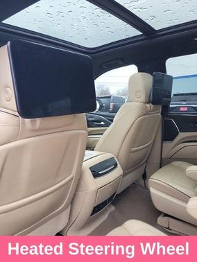 Crystal White Tricoat 2021 Cadillac Escalade ESV Premium Luxury