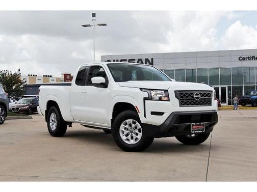 Glacier White 2024 Nissan Frontier SV