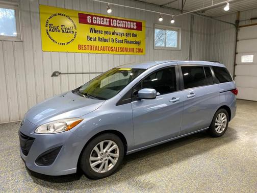 Light Blue 2012 Mazda Mazda5 Sport
