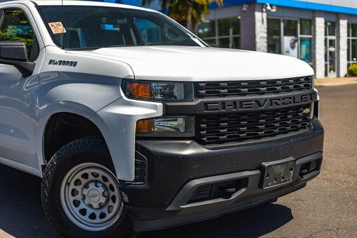 Summit White 2021 Chevrolet Silverado 1500 WT