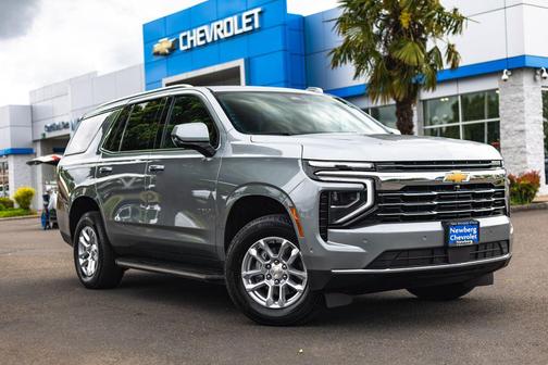 Sterling Gray Metallic 2025 Chevrolet Tahoe LT