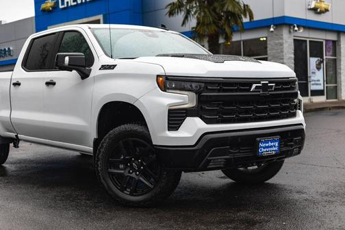 Summit White 2026 Chevrolet Silverado 1500 LT Trail Boss