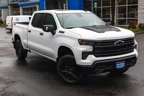 Summit White 2026 Chevrolet Silverado 1500 LT Trail Boss