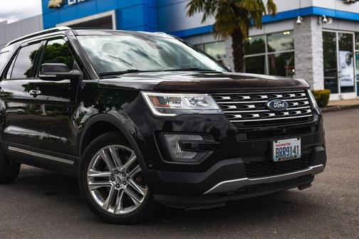 Shadow Black 2017 Ford Explorer Limited