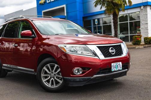 Cayenne Red 2015 Nissan Pathfinder SL