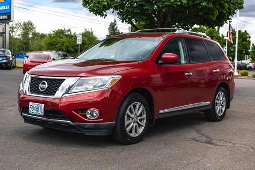 Cayenne Red 2015 Nissan Pathfinder SL