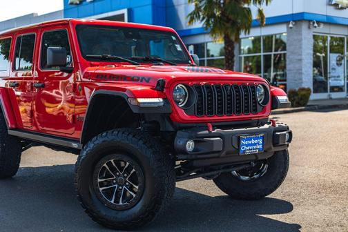 Firecracker Red Clearcoat 2024 Jeep Wrangler Rubicon
