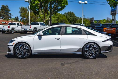 Serenity White 2024 Hyundai IONIQ 6 SEL