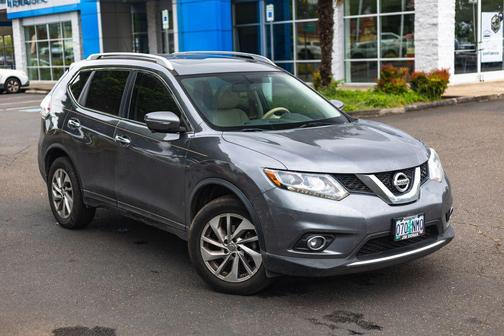 Gun Metallic 2015 Nissan Rogue SL