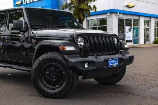 Black Clearcoat 2021 Jeep Wrangler Unlimited Sport