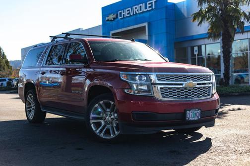 Crystal Red Tintcoat 2015 Chevrolet Suburban 1500 LT