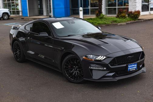 Dark Matter Gray Metallic 2022 Ford Mustang GT Premium