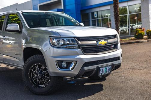 Silver Ice Metallic 2017 Chevrolet Colorado Z71