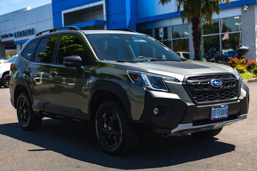 Autumn Green Metallic 2025 Subaru Forester Wilderness