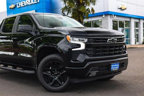 Black 2026 Chevrolet Silverado 1500 RST