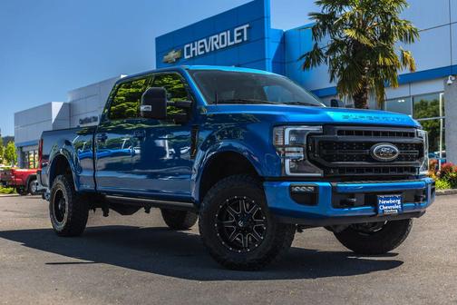 Velocity Blue Metallic 2020 Ford F-350 Lariat