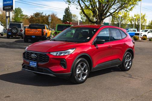 Red Metallic 2025 Ford Escape ST-Line
