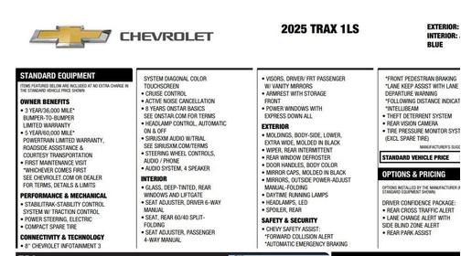 2025 Chevrolet Trax LS