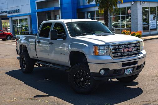 Quicksilver Metallic 2012 GMC Sierra 2500 SLE