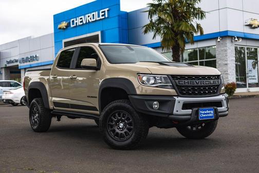 Sand Dune Metallic 2022 Chevrolet Colorado ZR2