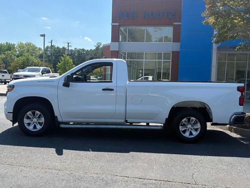 Summit White 2025 Chevrolet Silverado 1500 WT