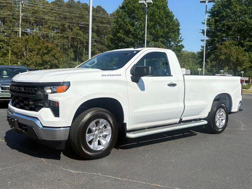 Summit White 2025 Chevrolet Silverado 1500 WT