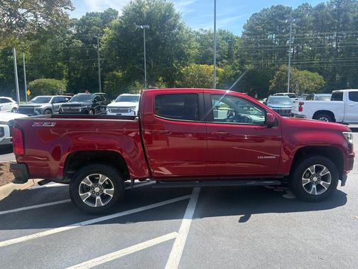 Cajun Red Tintcoat 2018 Chevrolet Colorado Z71