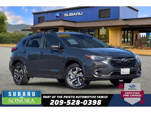 Magnetite Gray Metallic/Crystal Black Silica 2025 Subaru Crosstrek Premium