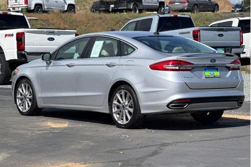 INGOT SILVER METALLIC 2017 Ford Fusion PLATINUM