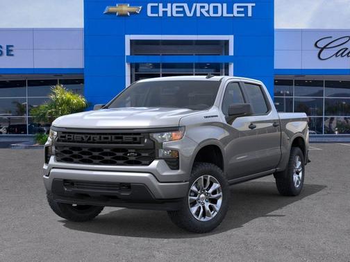 Sterling Gray Metallic 2026 Chevrolet Silverado 1500 Custom