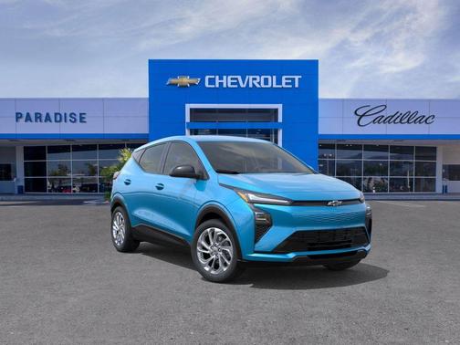 Blue 2027 Chevrolet Bolt LT