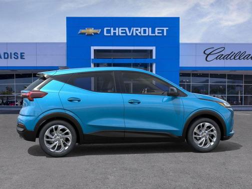 Blue 2027 Chevrolet Bolt LT