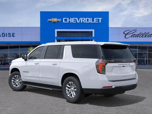 Summit White 2026 Chevrolet Suburban LS