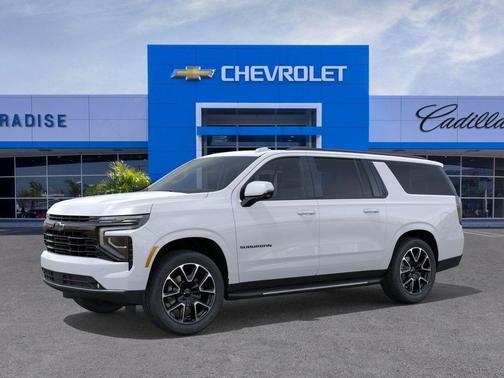 Summit White 2026 Chevrolet Suburban RST