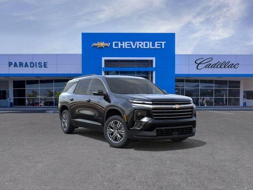 Black Metallic 2026 Chevrolet Traverse LT