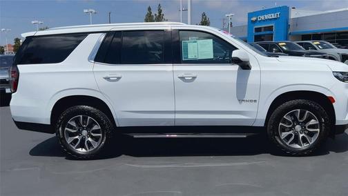 Summit White 2022 Chevrolet Tahoe LT