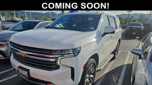 Summit White 2022 Chevrolet Tahoe LT