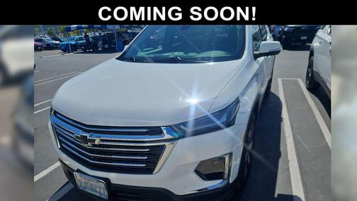 Summit White 2023 Chevrolet Traverse LT Leather
