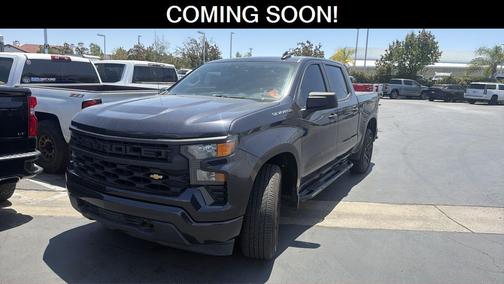 Dark Ash Metallic 2022 Chevrolet Silverado 1500 Custom