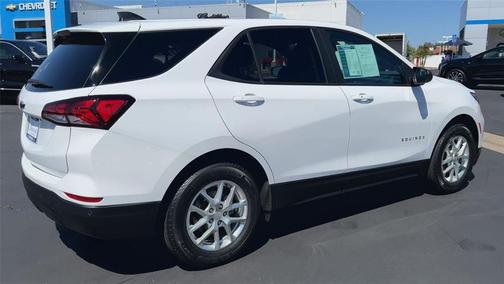 Summit White 2023 Chevrolet Equinox LS