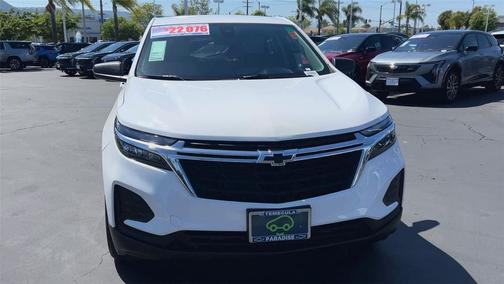 Summit White 2023 Chevrolet Equinox LS