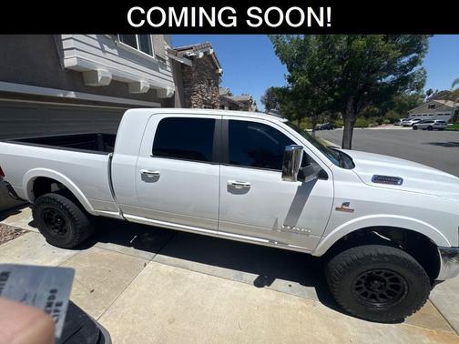 Bright White Clearcoat 2019 RAM 2500 Laramie Mega Cab 4x4 6'4' Box