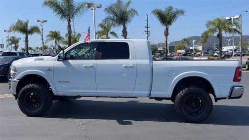 Bright White Clearcoat 2019 RAM 2500 Laramie Mega Cab 4x4 6'4' Box