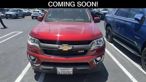 Cajun Red Tintcoat 2017 Chevrolet Colorado Z71