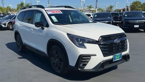 Crystal White Pearl 2023 Subaru Ascent Onyx Edition Limited 7-Passenger